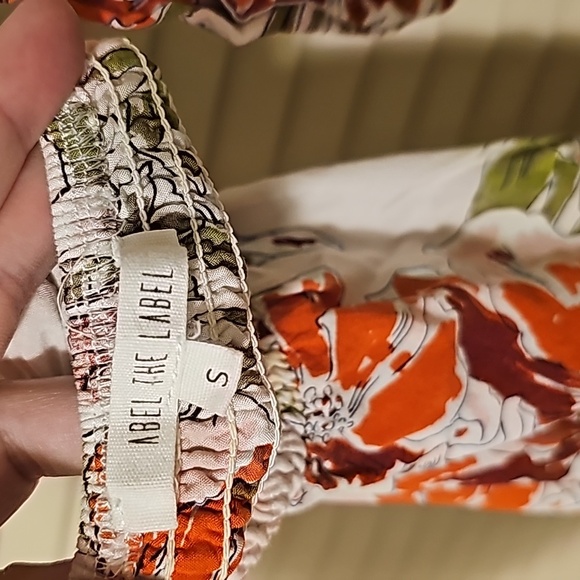 Anthro Abel The Label Vienna Orchid Halter Maxi Dress Size Small - Picture 6 of 11